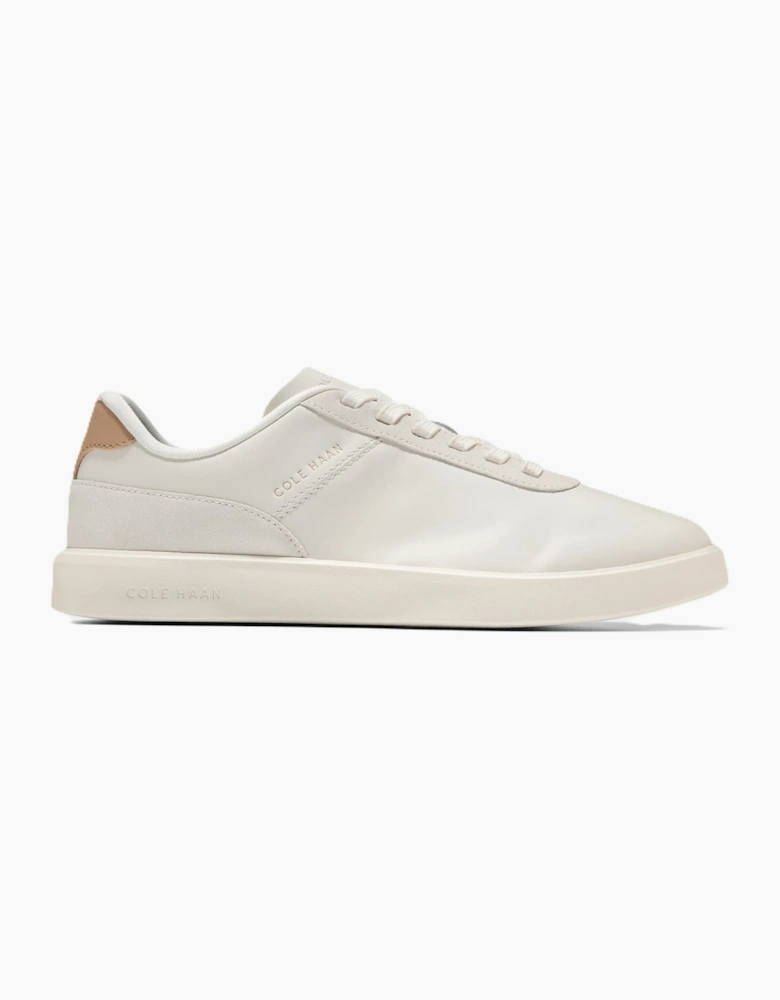 Cole Haan Grand Crosscourt Packaway Leather Men's Ivory Trainers