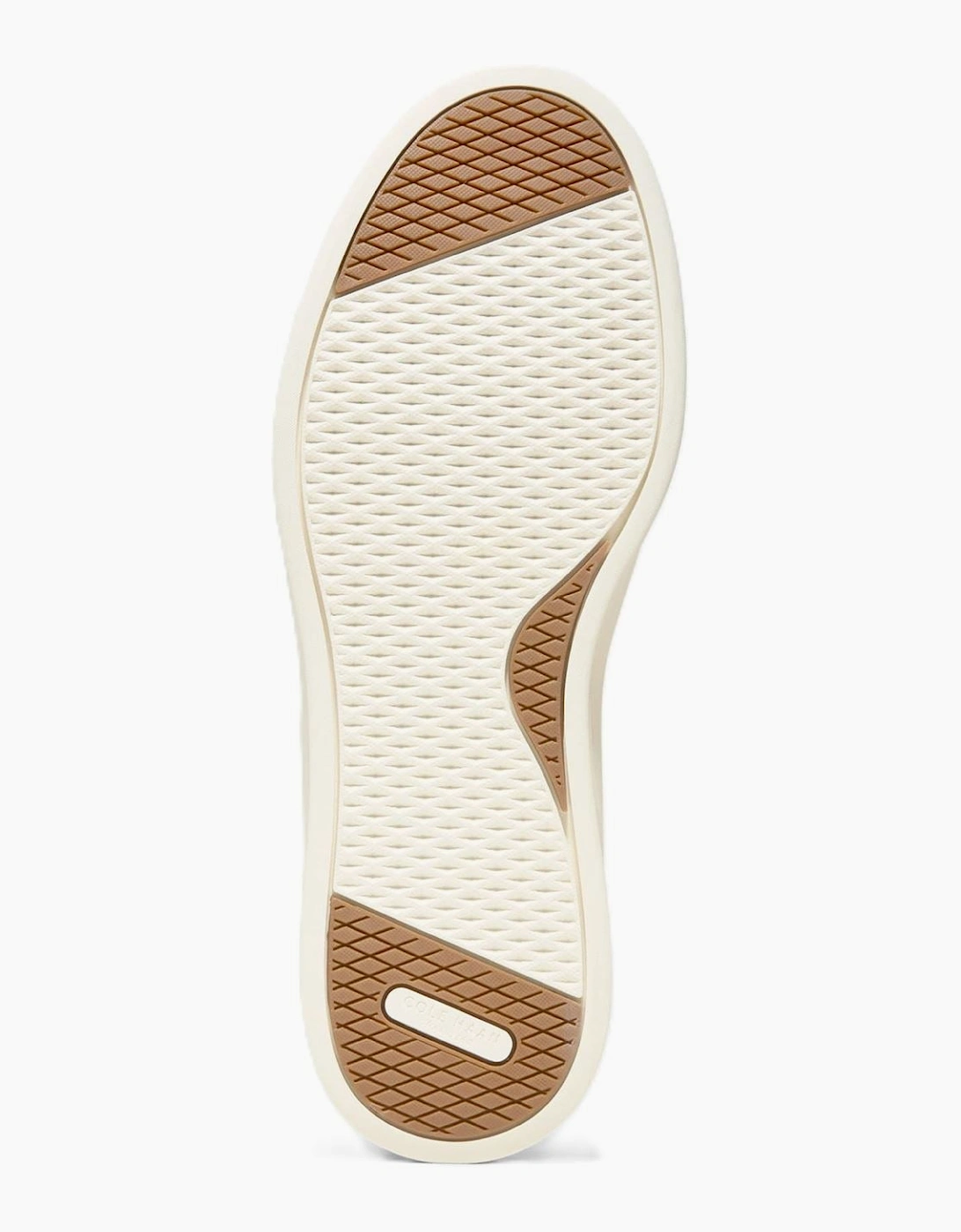 Cole Haan Grand Crosscourt Packaway Leather Men's Ivory Trainers