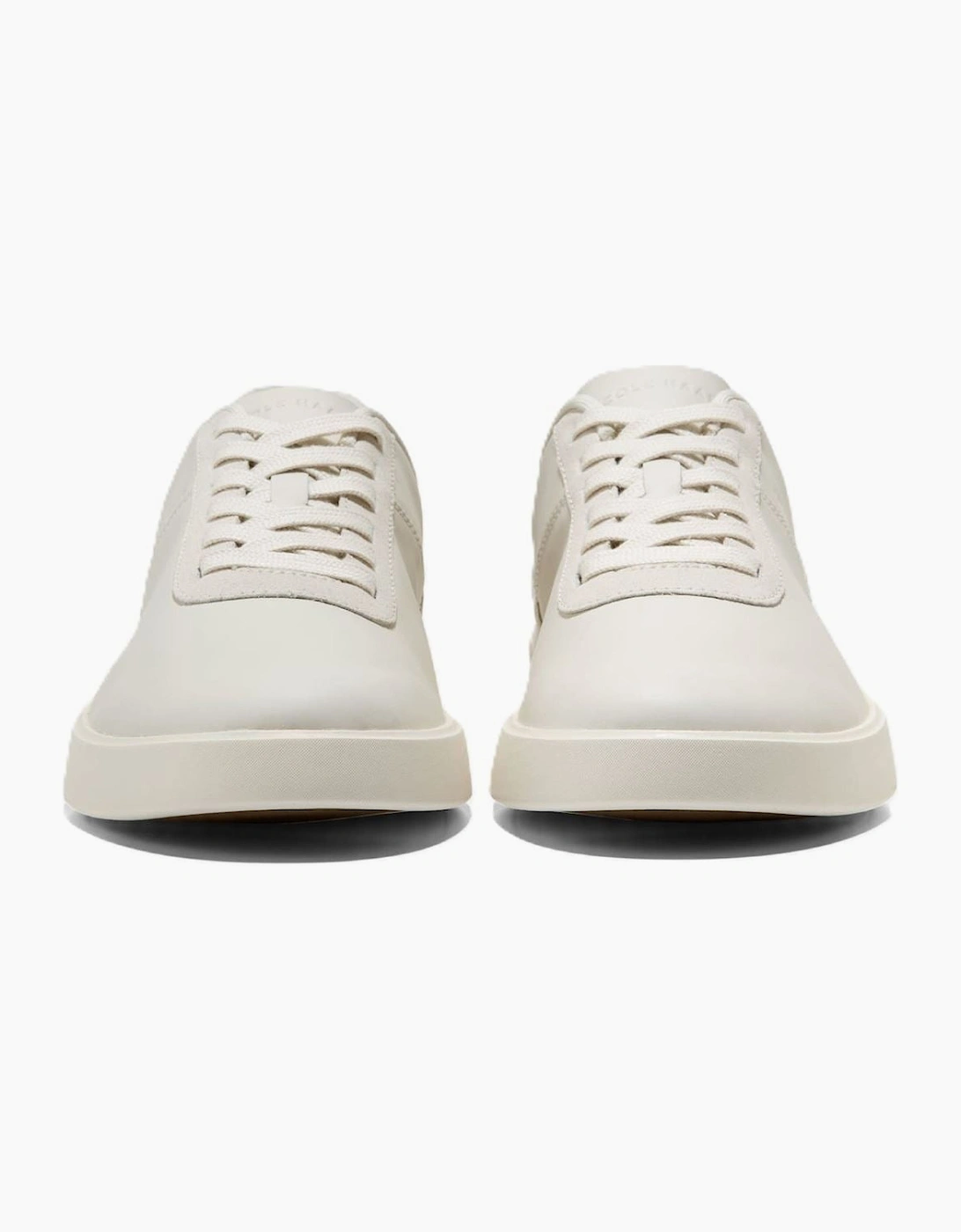 Cole Haan Grand Crosscourt Packaway Leather Men's Ivory Trainers