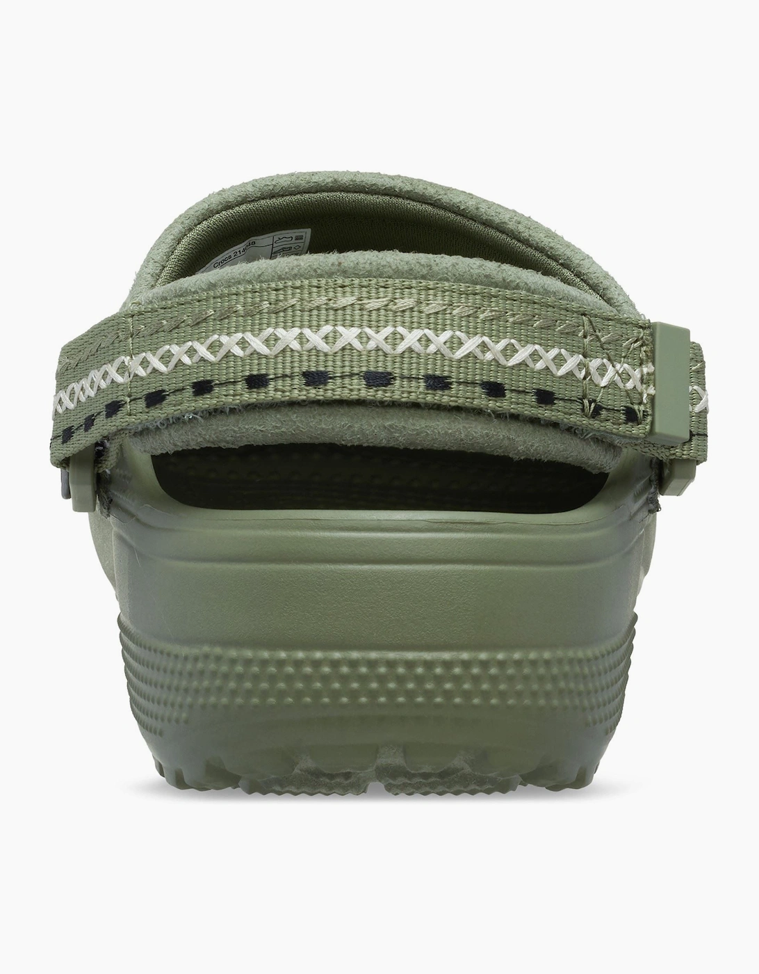 Crocs Classic Crafted Stitch Textile Blend Women's Cargo Clogs