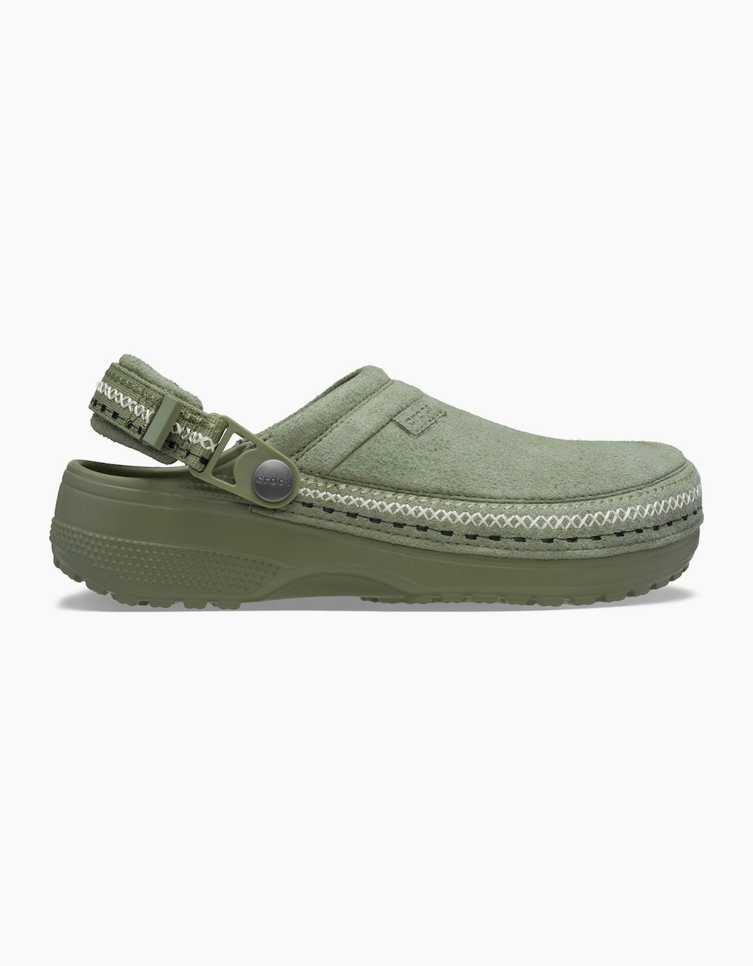 Crocs Classic Crafted Stitch Textile Blend Women's Cargo Clogs