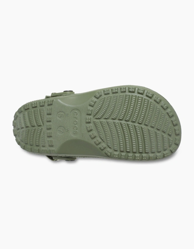 Crocs Classic Crafted Stitch Textile Blend Women's Cargo Clogs