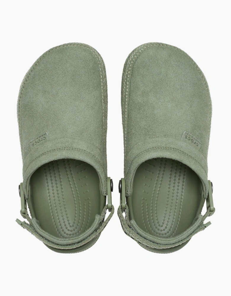 Crocs Classic Crafted Stitch Textile Blend Women's Cargo Clogs