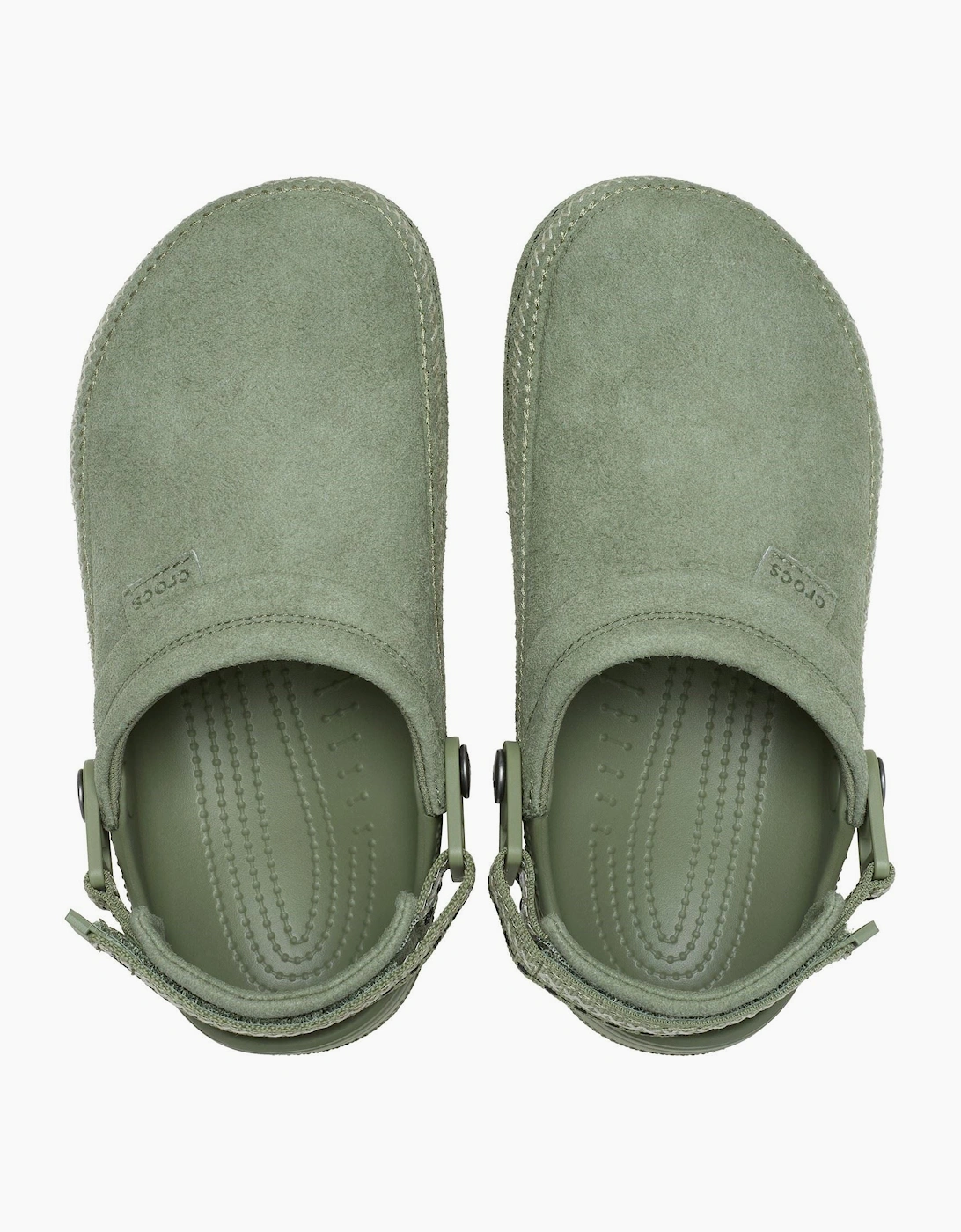 Crocs Classic Crafted Stitch Textile Blend Women's Cargo Clogs