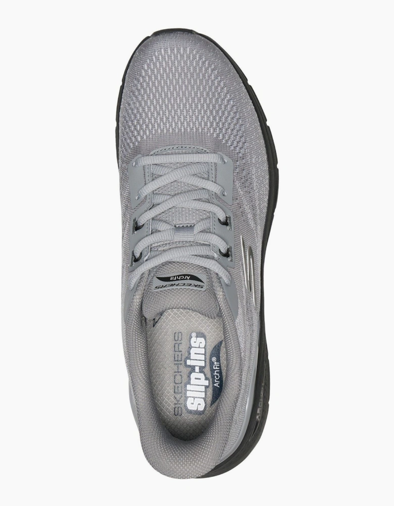 Skechers Arch Fit 3.0 Textile Men's Grey/Black Trainers