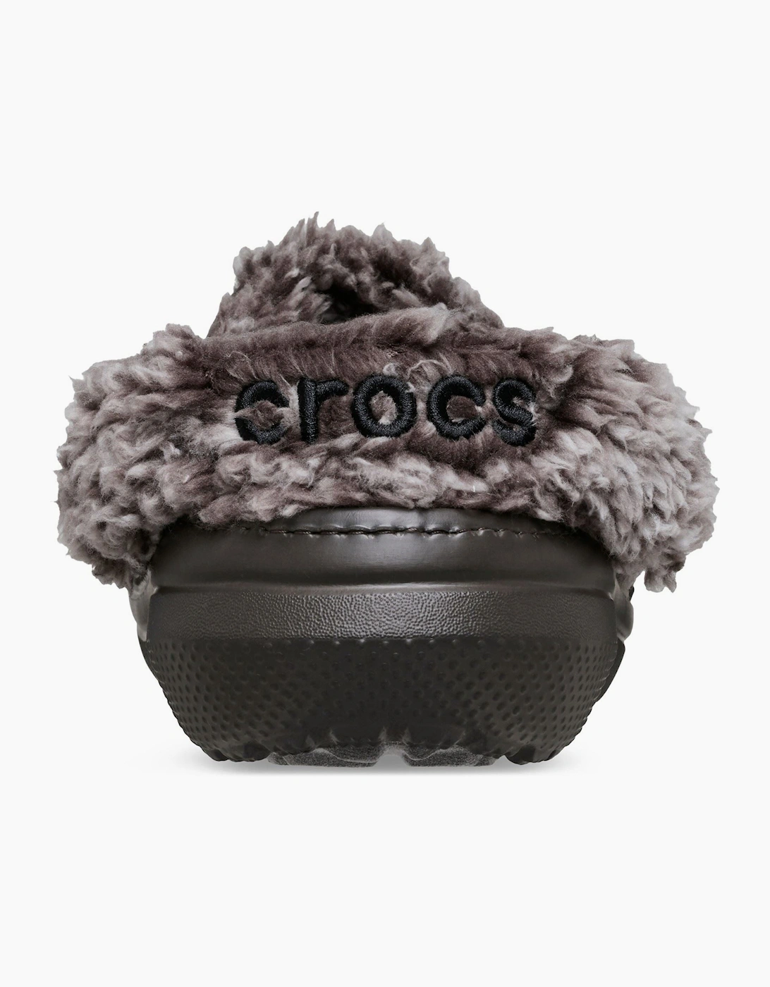 Crocs Classic Fleece Lined Polyester Blend Men's Dark Cocoa Clogs