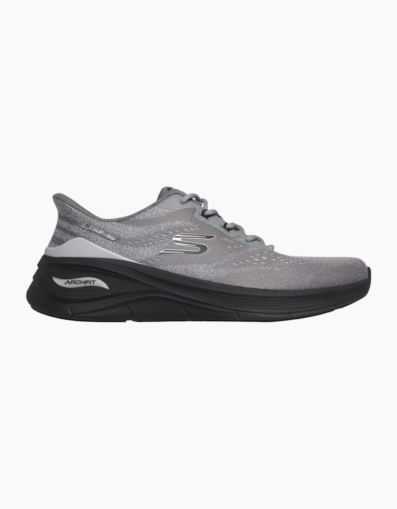 Skechers Arch Fit 3.0 Textile Men's Grey/Black Trainers