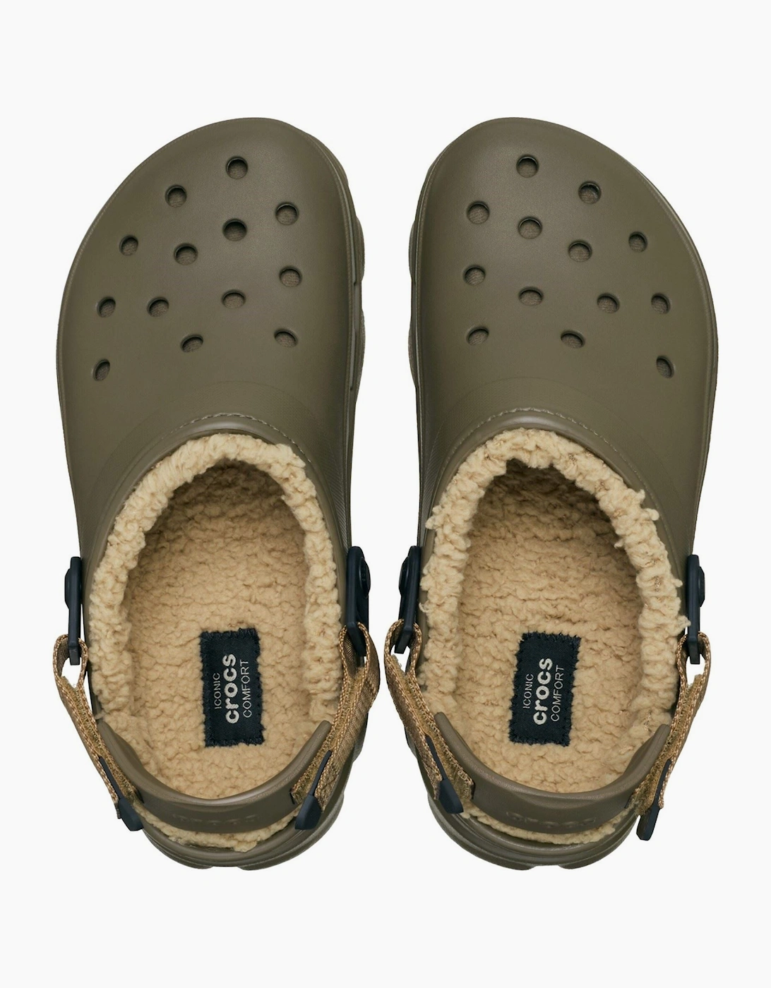 Crocs All Terrain Lined EVA Men's Walnut Clogs