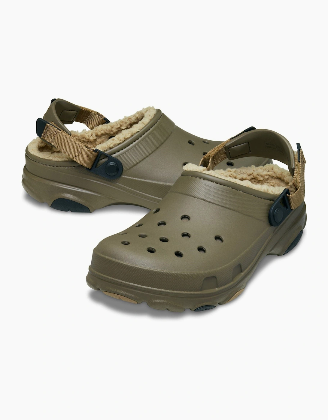 Crocs All Terrain Lined EVA Men's Walnut Clogs