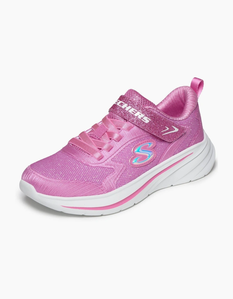 Skechers Wave 92 Polyester Pink Trainers