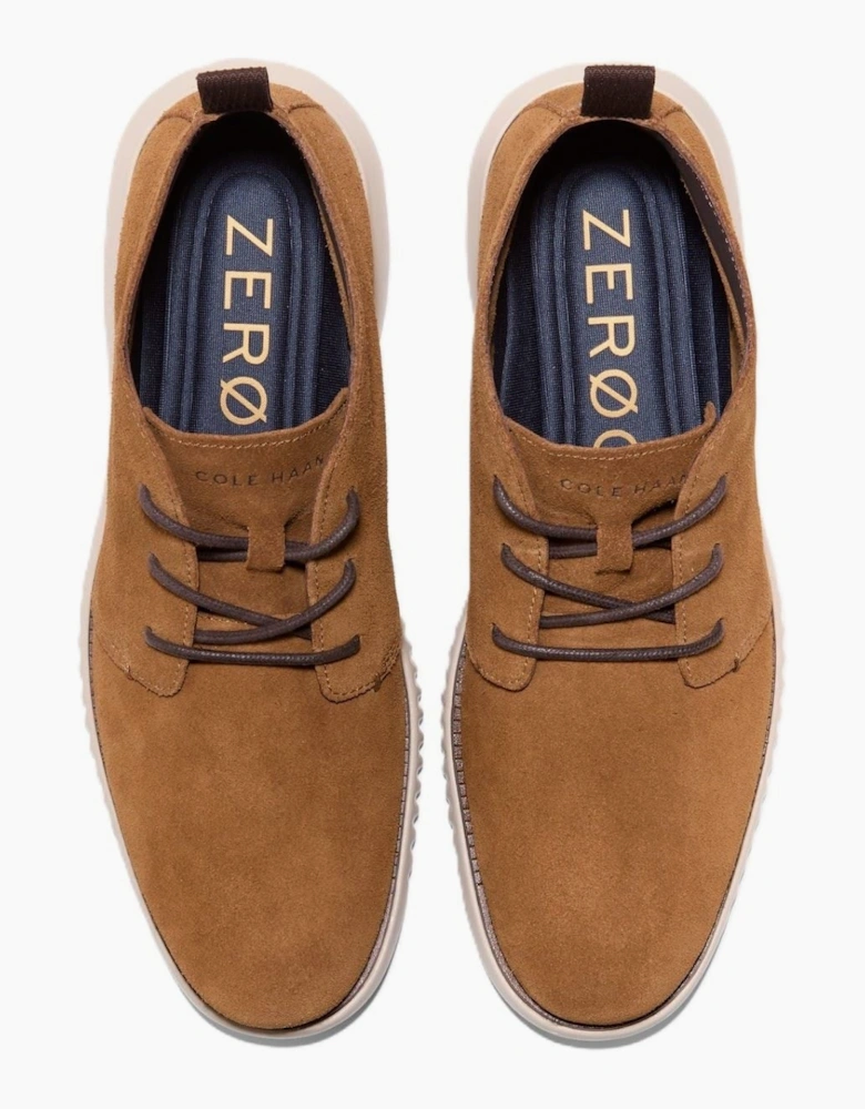 Cole Haan 2.Zerogrand Suede Men's Spiced Brown Chukka Boots