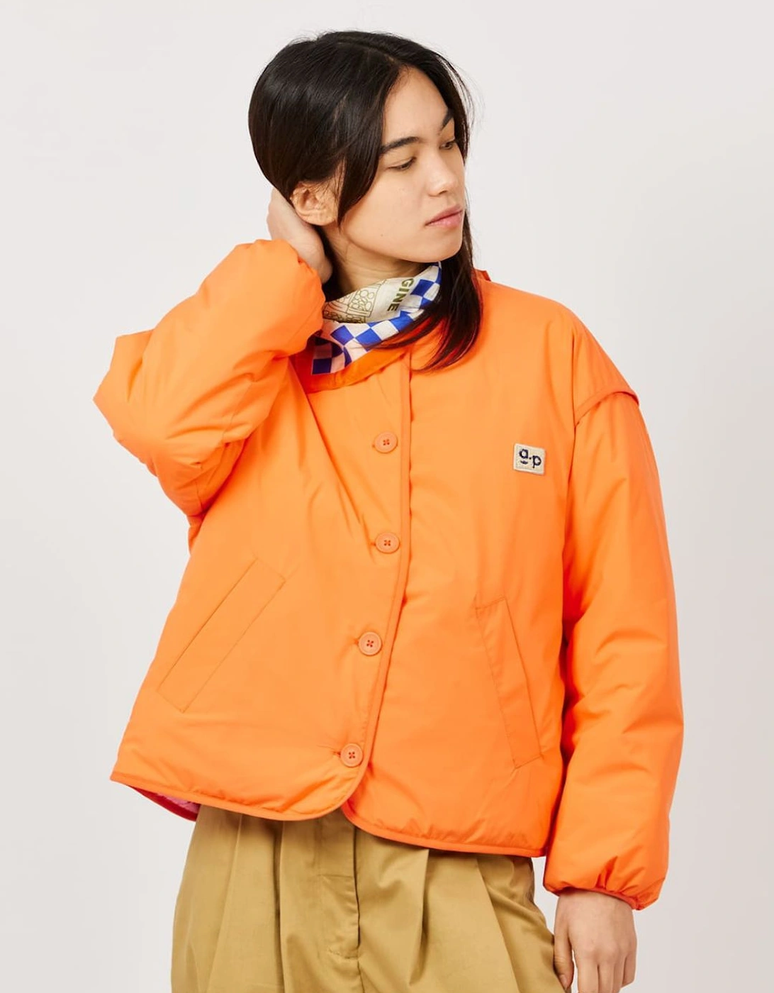 Reversible Women's Jacket ORANGE/PINK