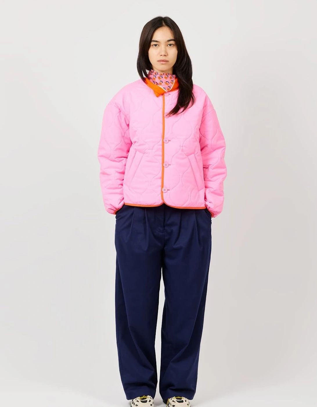 Reversible Women's Jacket ORANGE/PINK