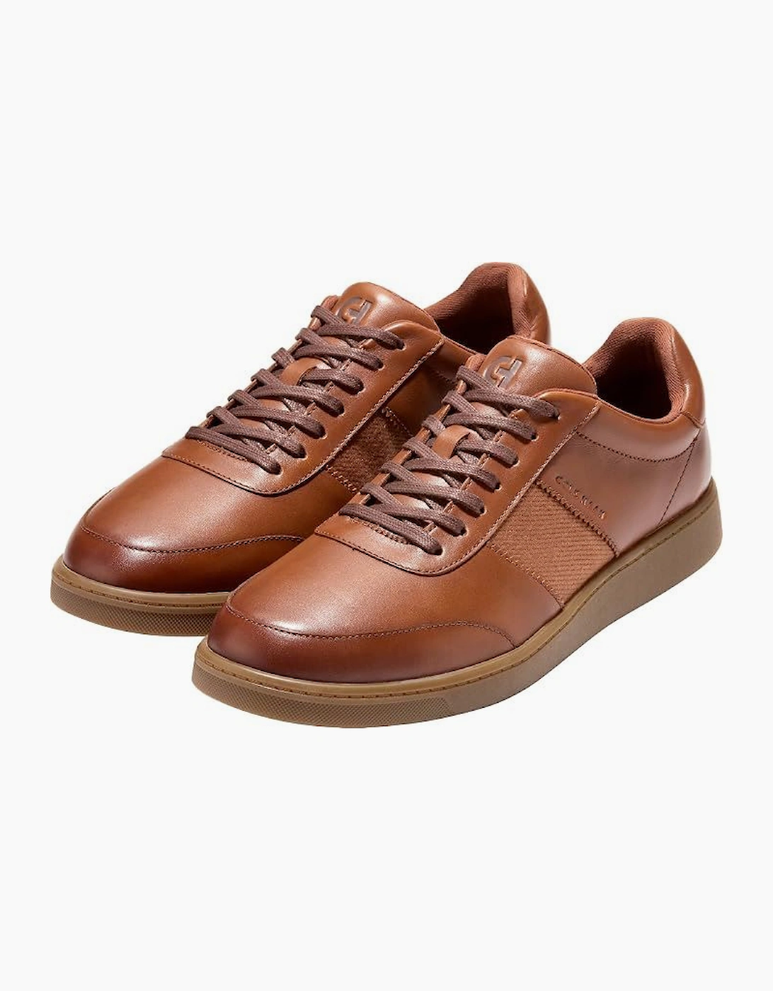 Cole Haan Grand Crosscourt Gates Leather Men's Tan Trainers