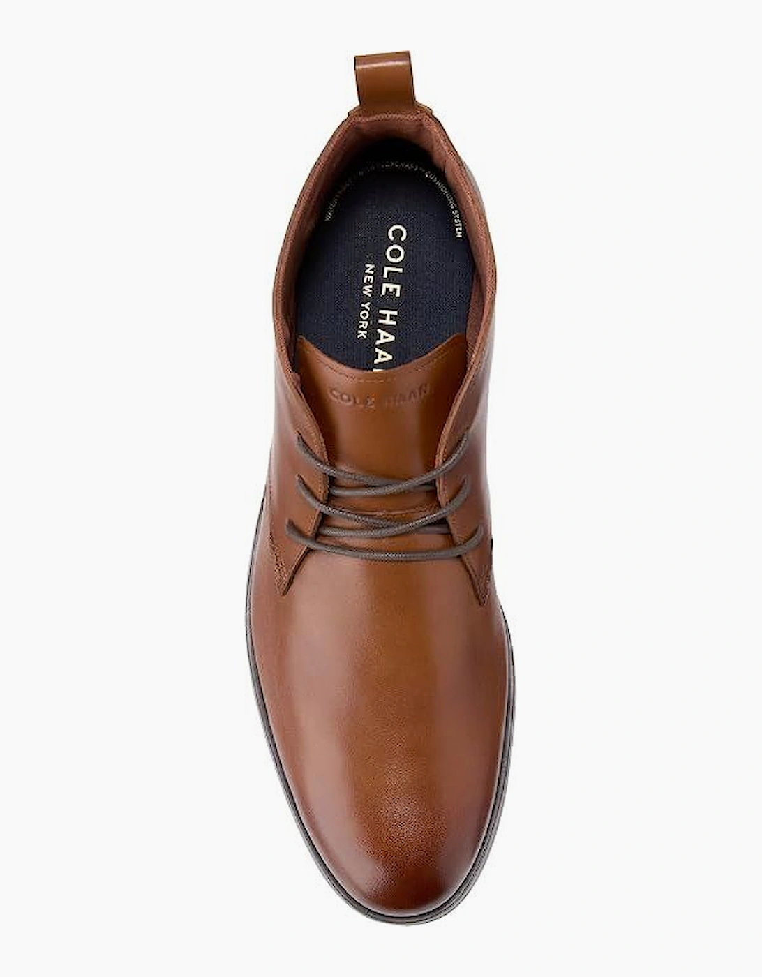 Cole Haan Newmark Grand Flexcraft Leather Men's Tan Chukka Boots