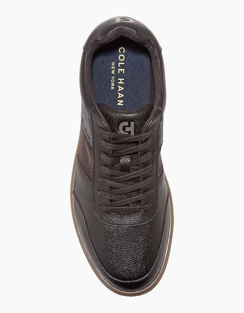 Cole Haan Grand Crosscourt Gates Leather Men's Dark Chocolate Trainers