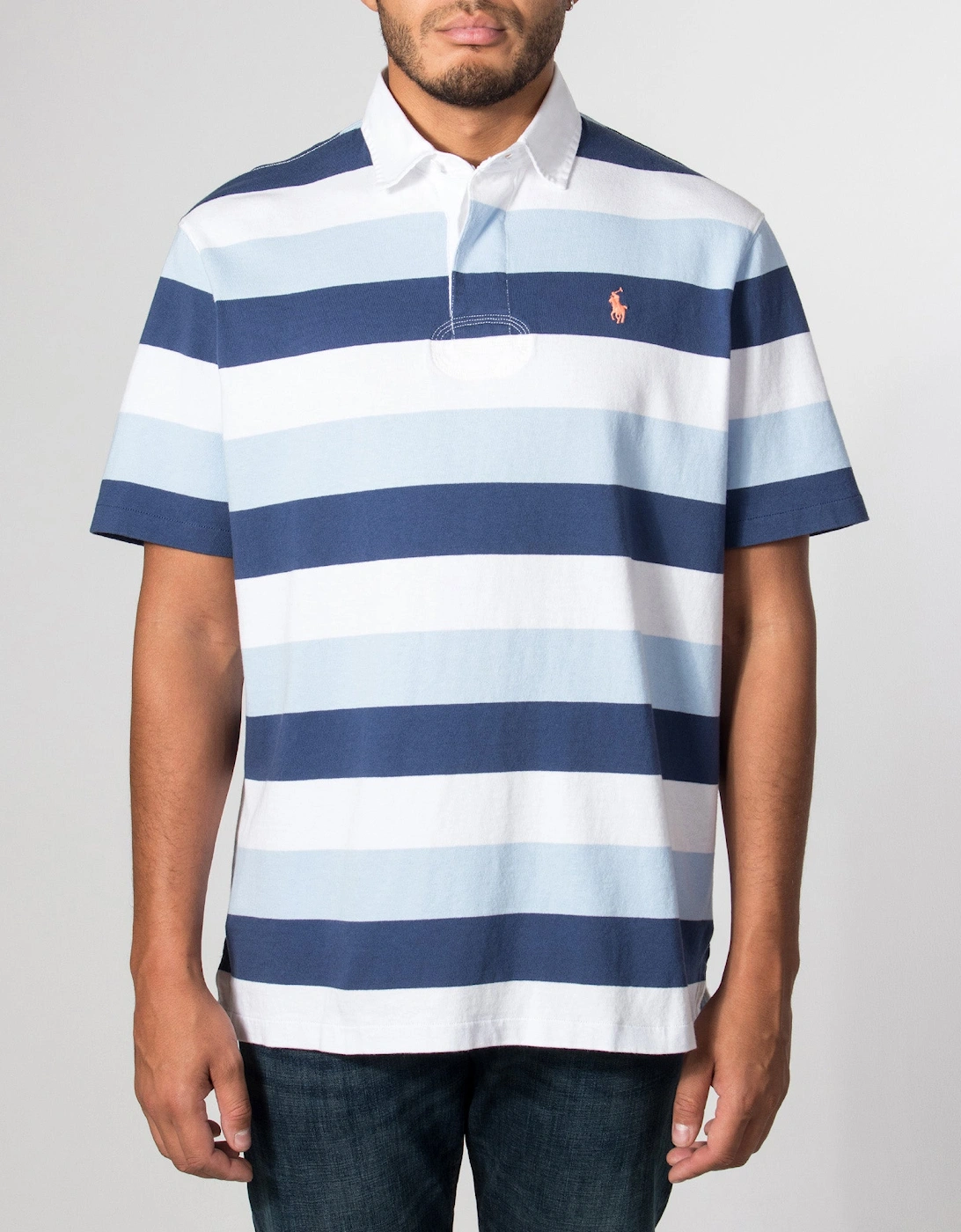 Classic Fit Short Sleeve Rugby Shirt