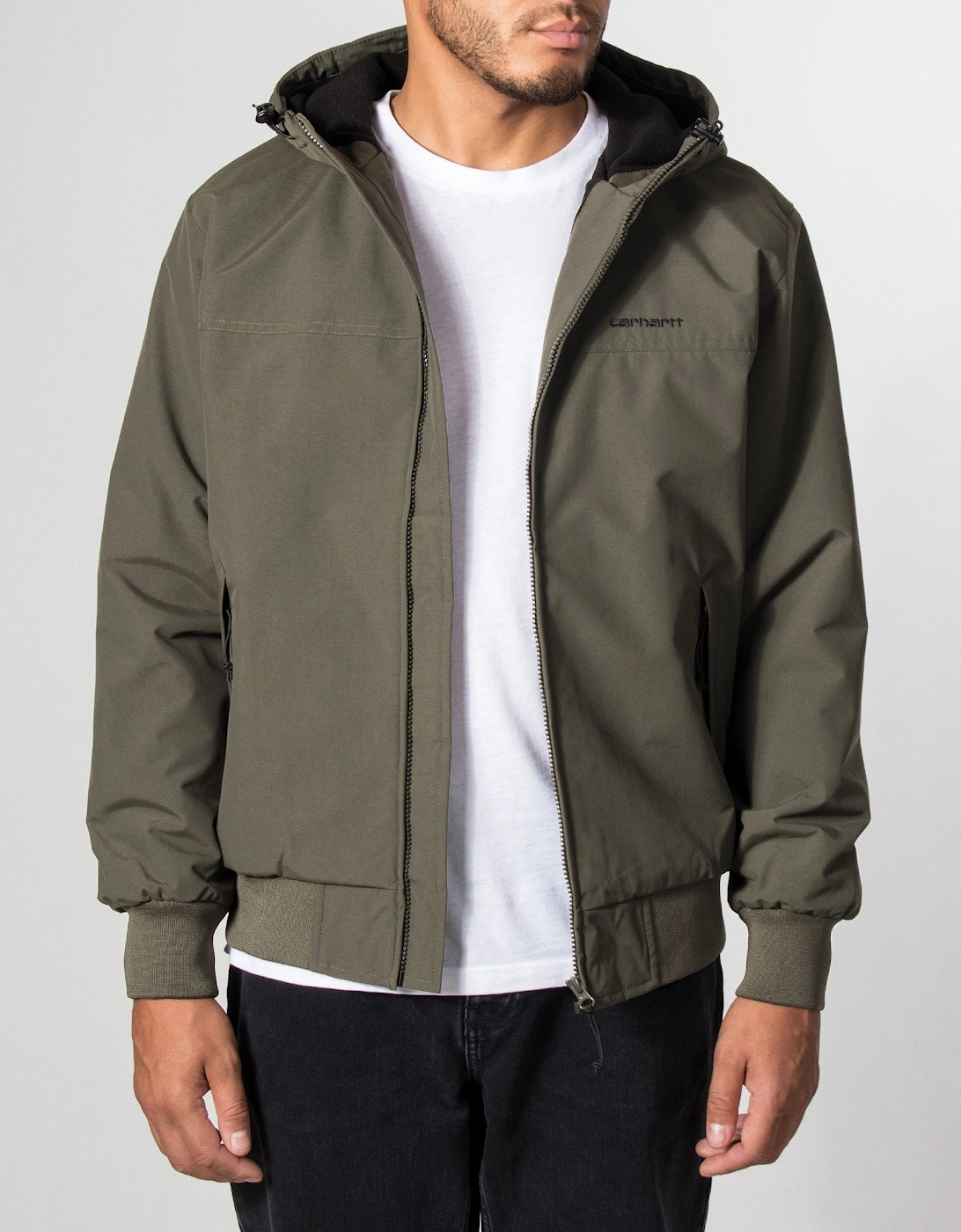 Regular Fit Hooded Sail Jacket