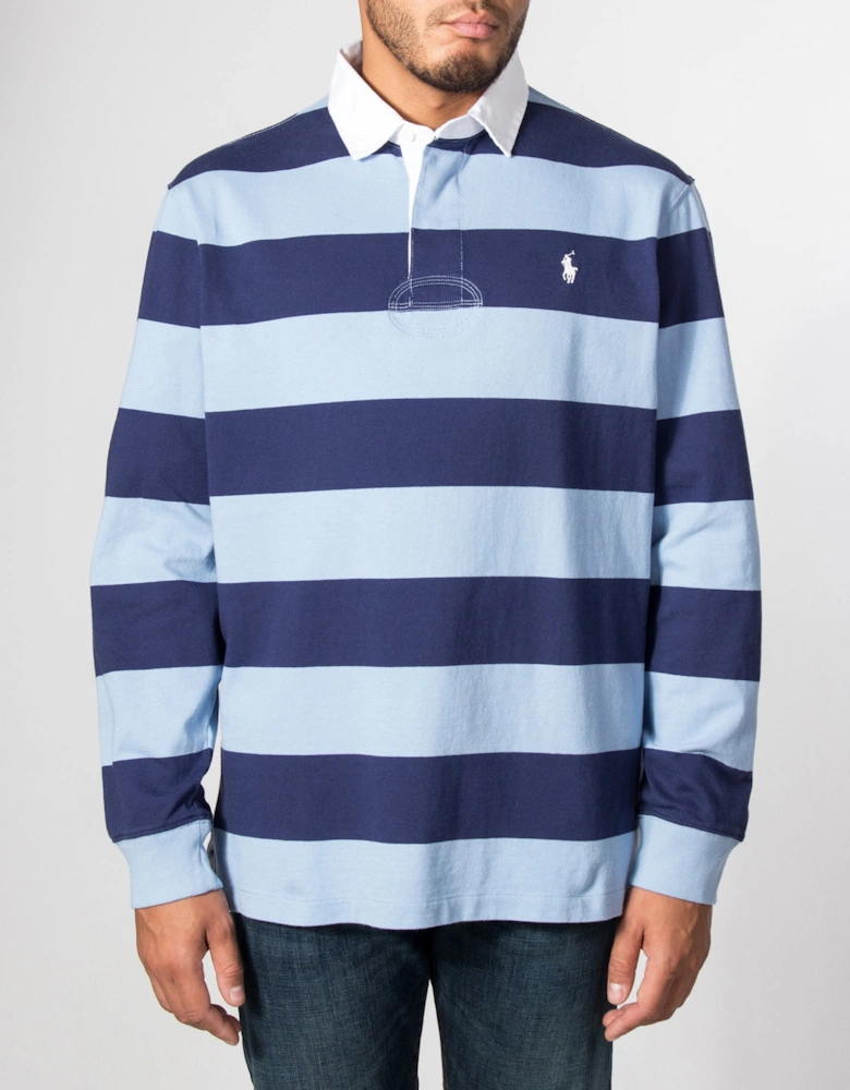 Classic Fit The Iconic Striped Rugby Shirt