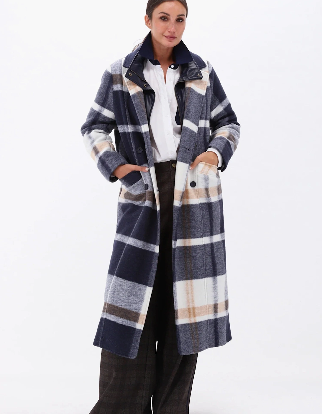 Balmoral check coat