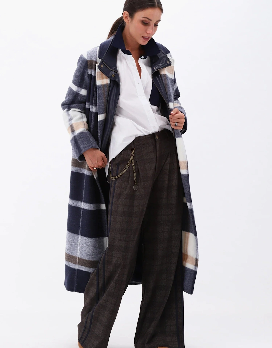 Balmoral check coat