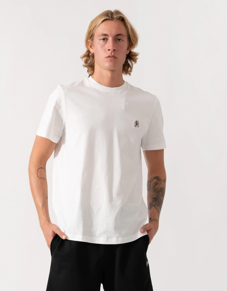 Parajumpers Mens Patch T-Shirt - White 501