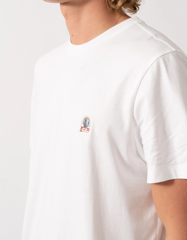 Parajumpers Mens Patch T-Shirt - White 501