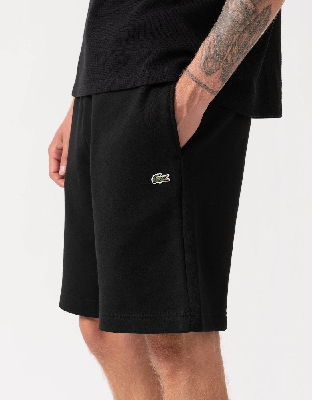 Lacoste Regular Fit Mens Fleece Shorts - Black 031