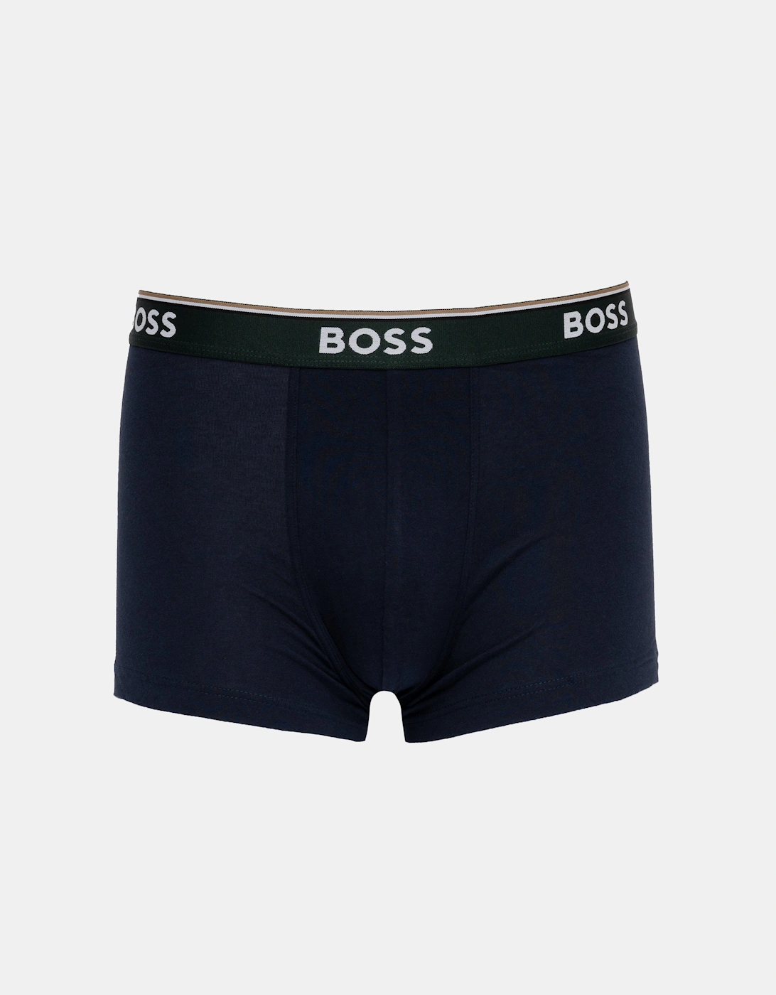 BOSS Orange Mens Three-pack of stretch-cotton trunks with logo waistbands - Open Red 645