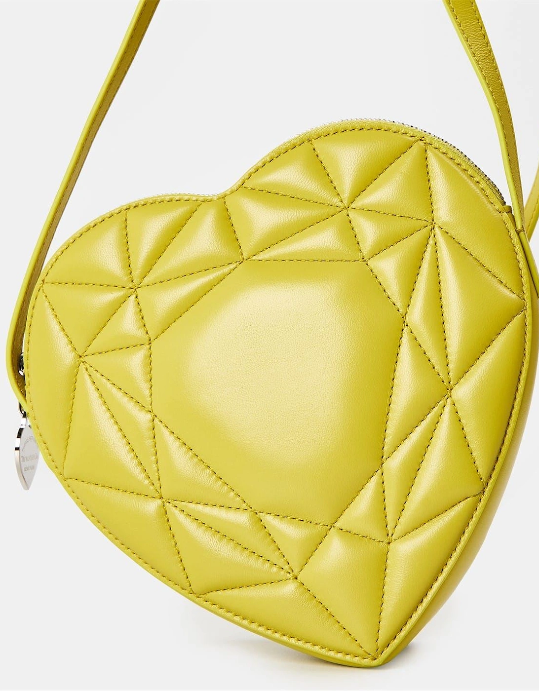 Pad Heart Cross Body with Chain