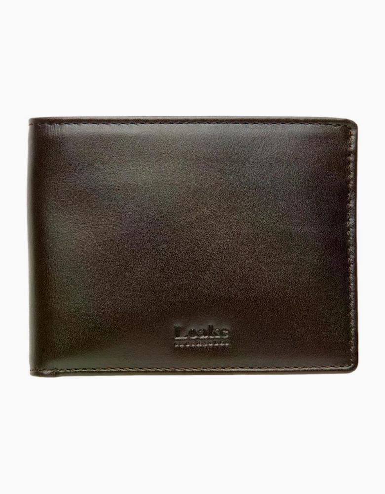 Loake Aldgatev Wallet Dark Brown
