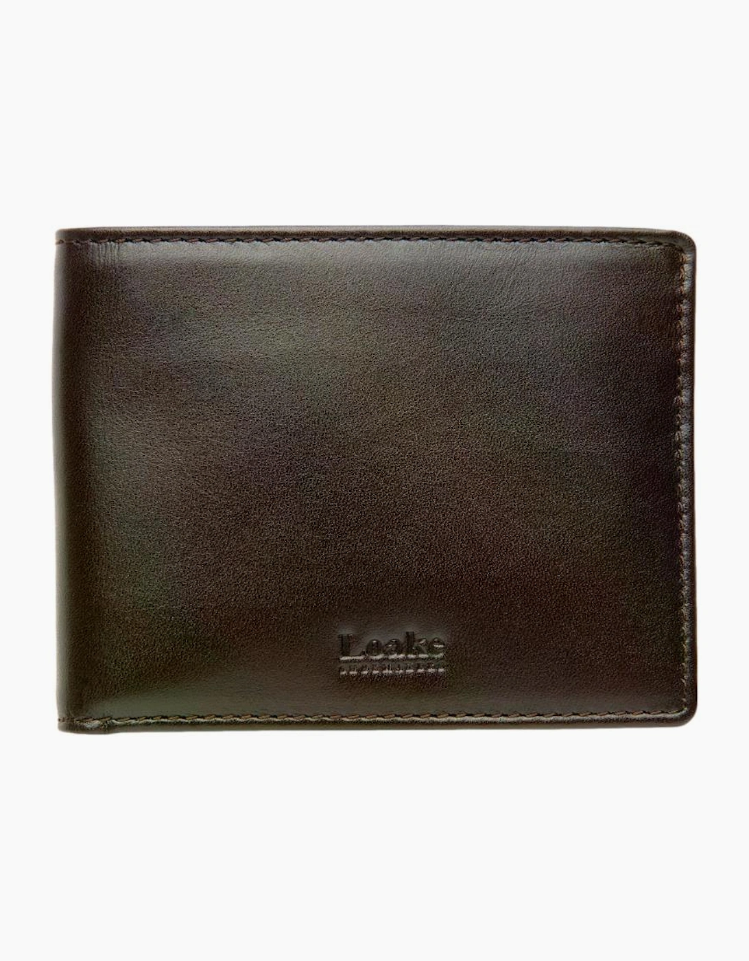 Loake Aldgatev Wallet Dark Brown