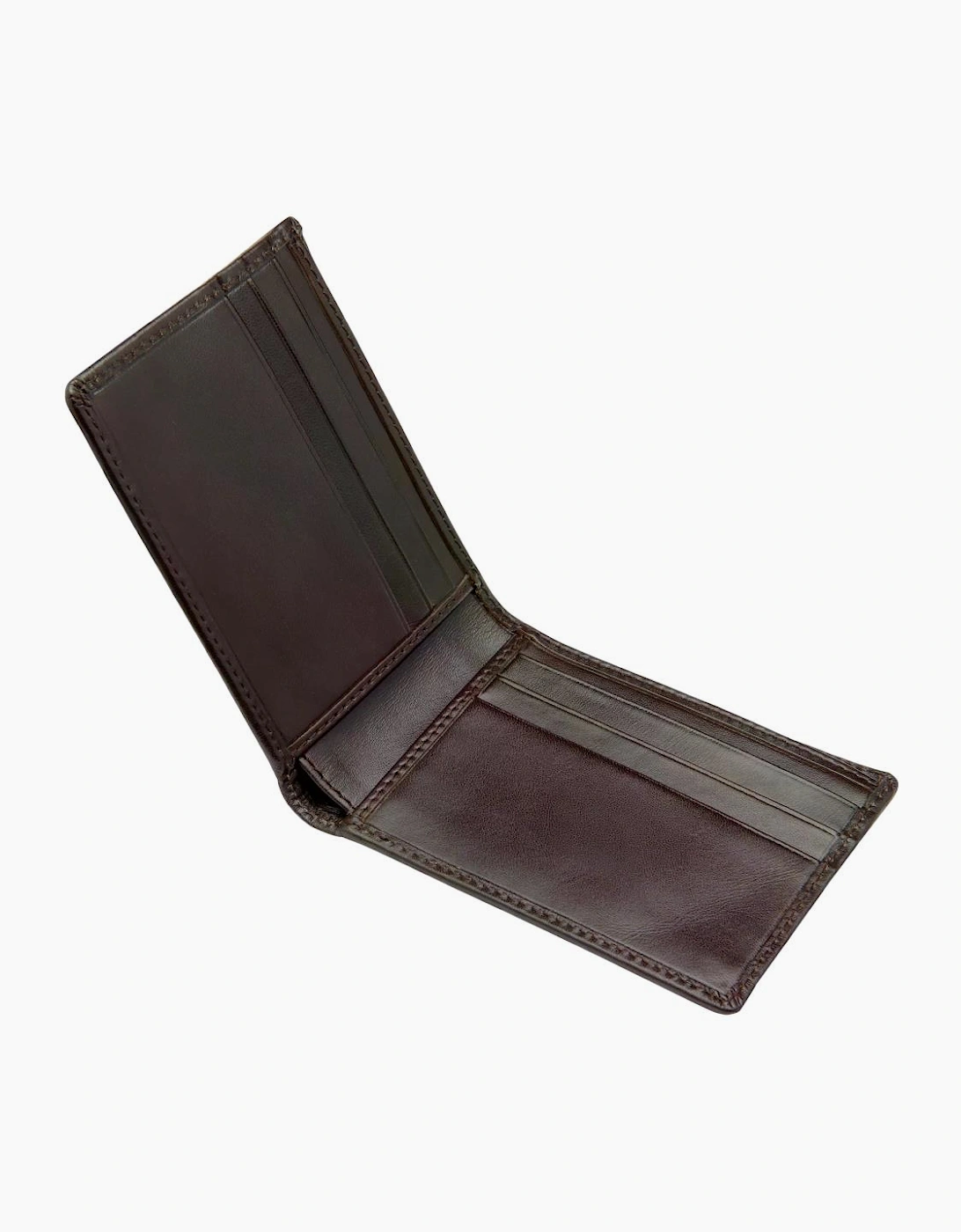 Loake Aldgatev Wallet Dark Brown