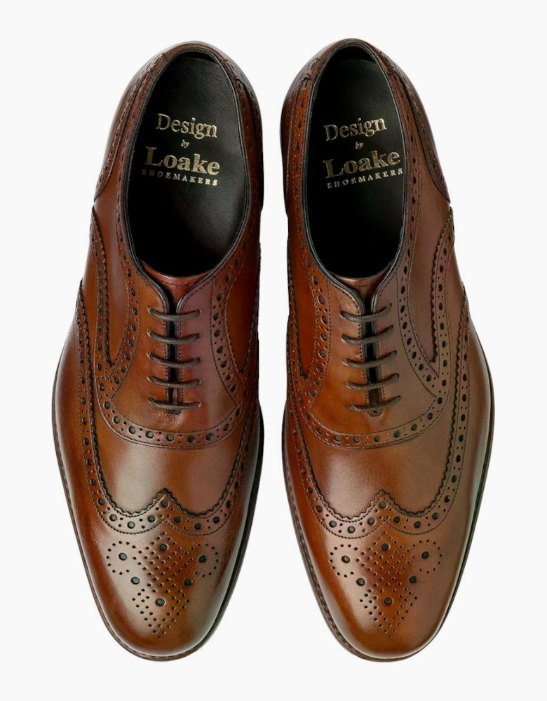 Loake Kerridge Brogue Shoe Cedar