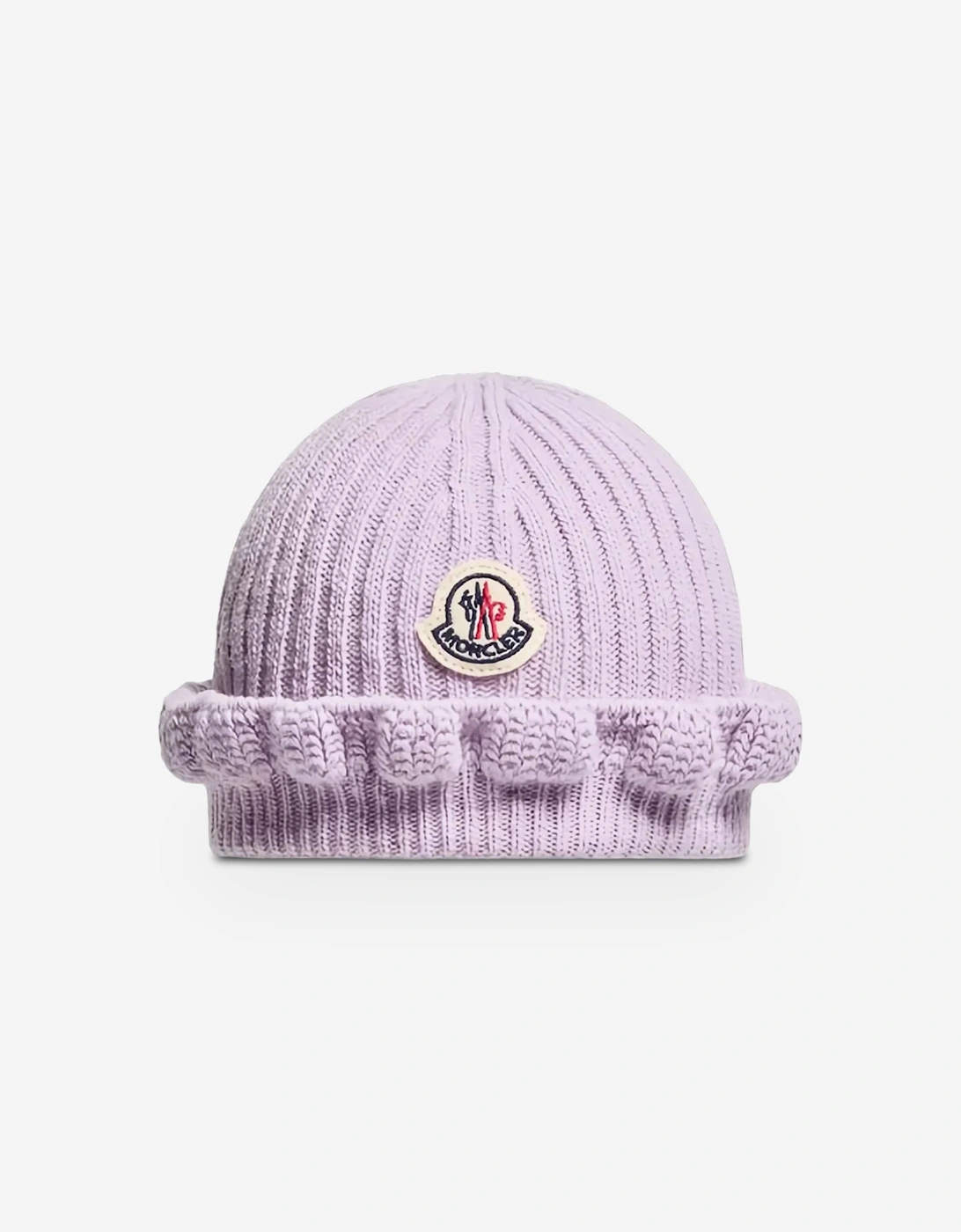 Moncler Moncler Enfant Baby Girls Wool Knit Beanie in Purple