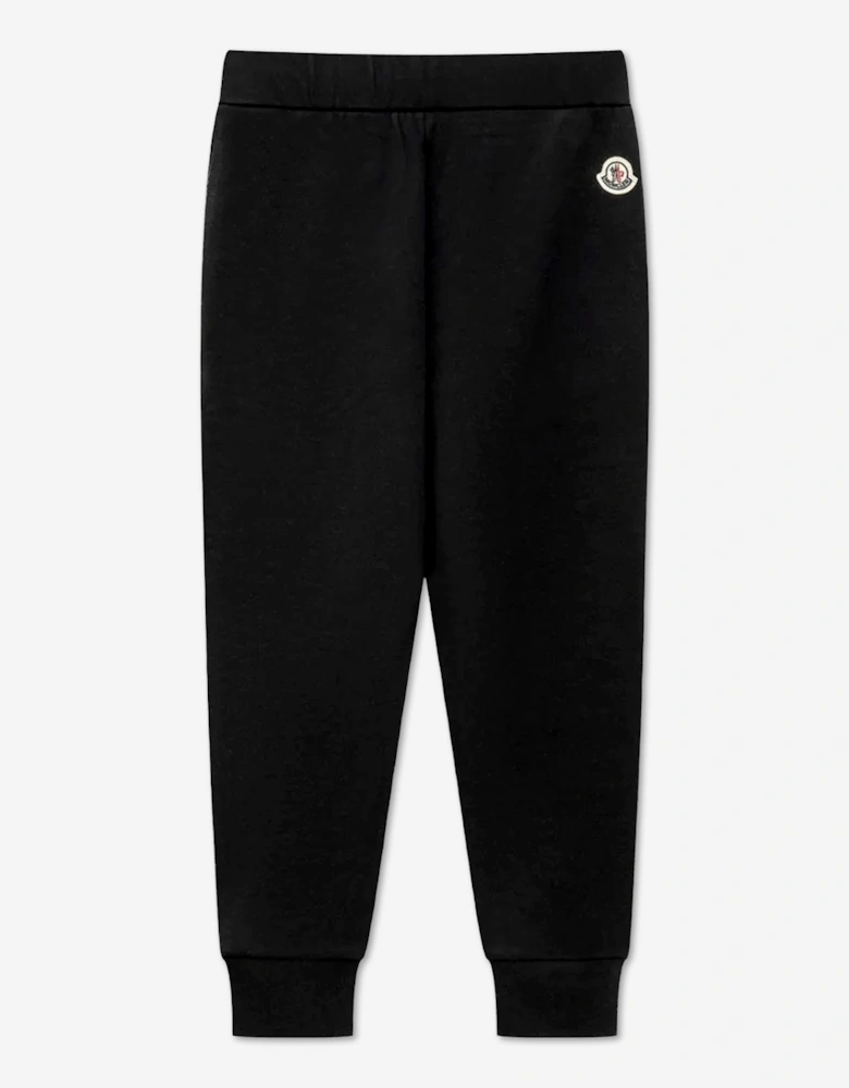 Moncler Enfant Boys Logo Joggers in Black