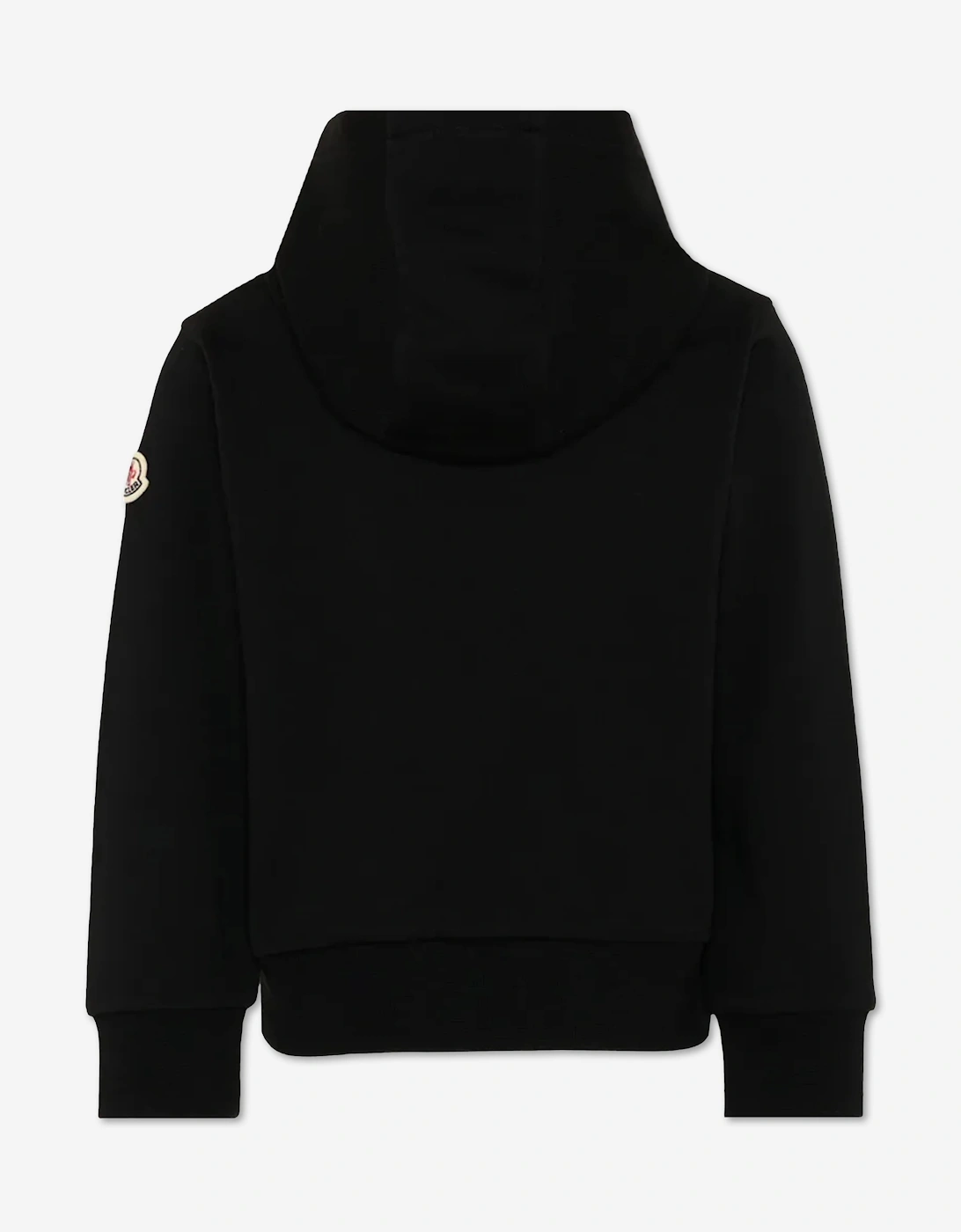 Moncler Enfant Boys Logo Hoodie in Black