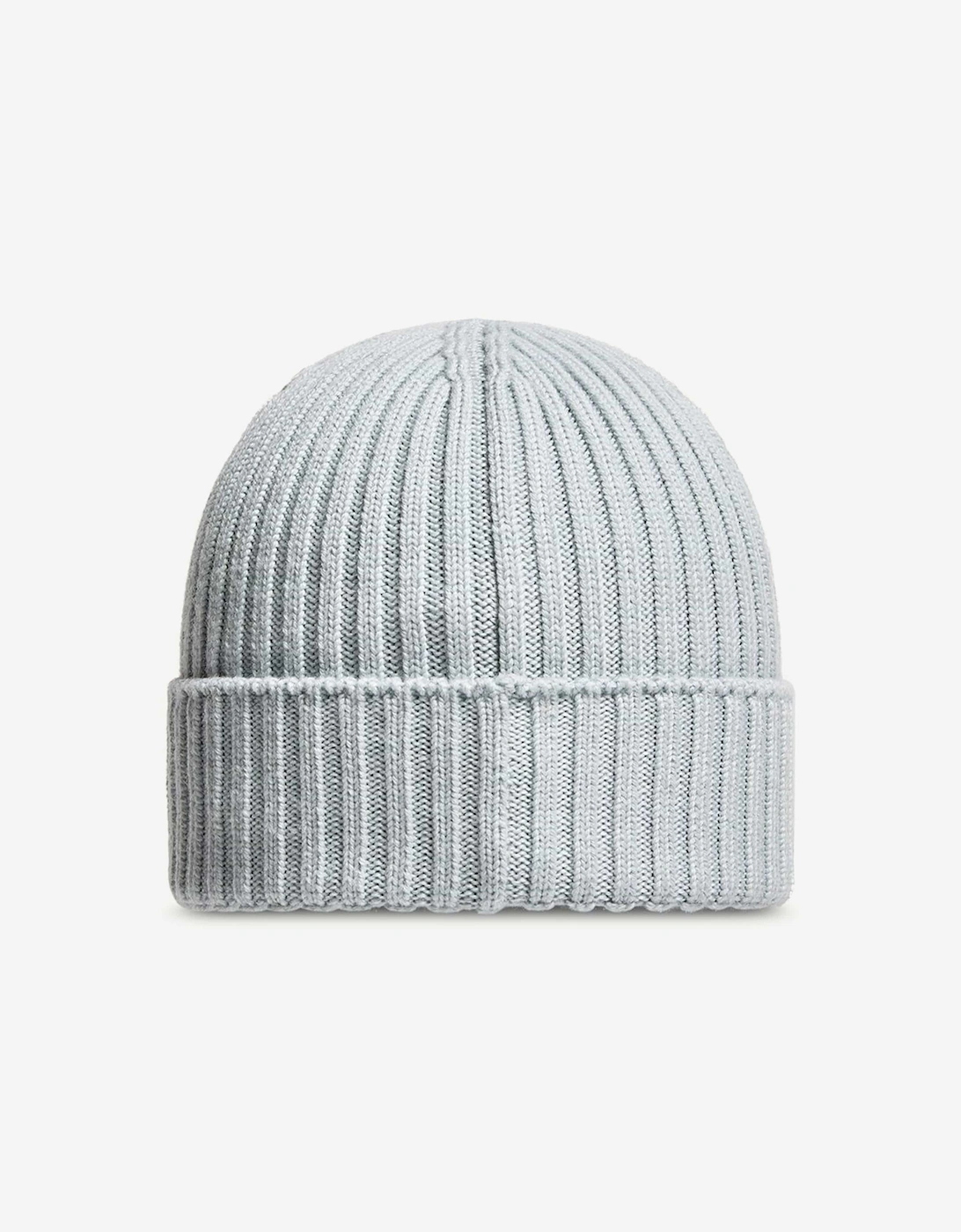 Moncler Enfant Girls Wool Logo Beanie Hat in Blue