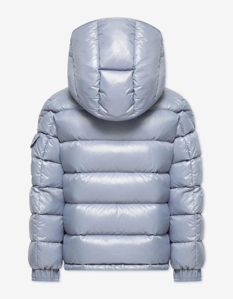 Moncler Enfant Boys Down Padded New Maya Jacket in Blue
