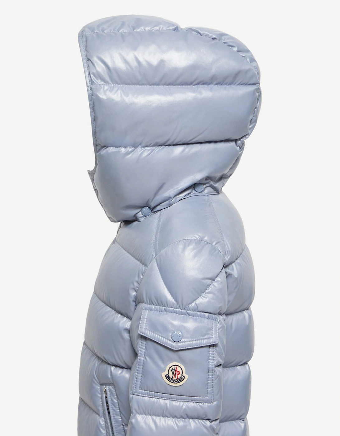 Moncler Enfant Boys Down Padded New Maya Jacket in Blue