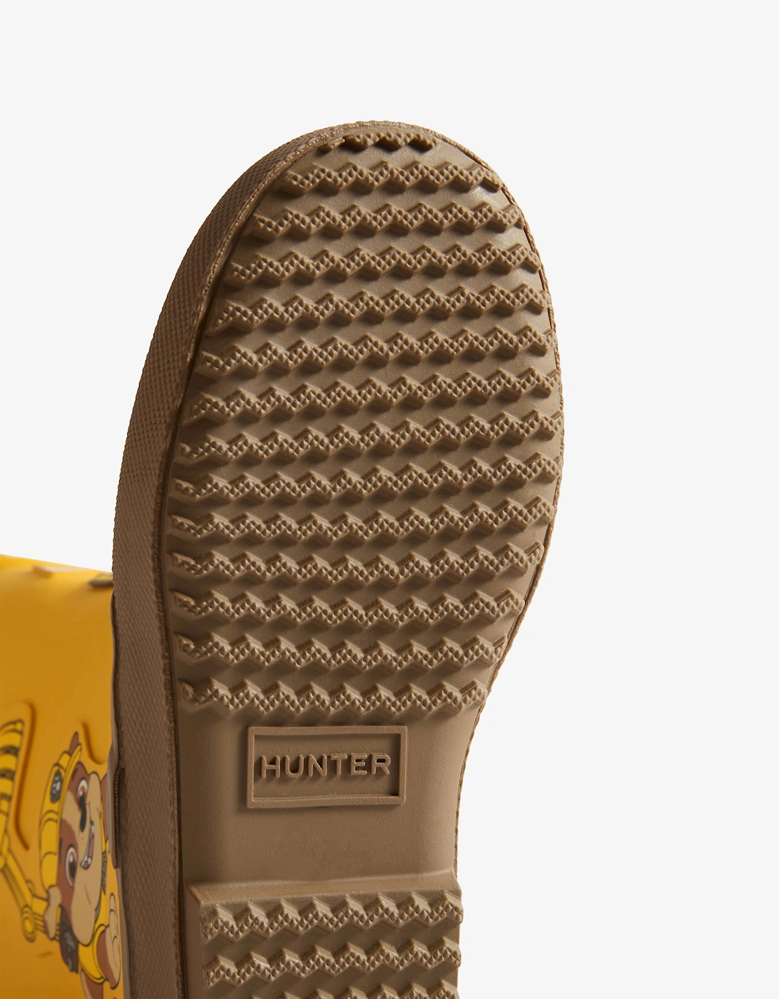 Hunter Kids Paw Patrol Rubble Wellington Boots in Yellow