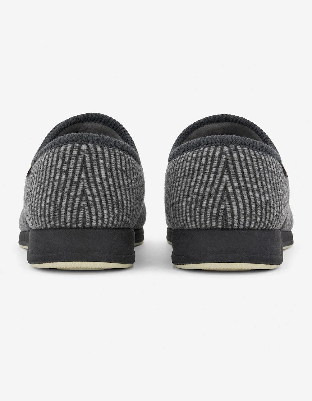 Sleepers WILLIAM Mens Touch Fasten/Velcro Grey Check