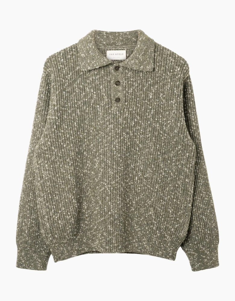 Far Afield Kier Ribbed Polo