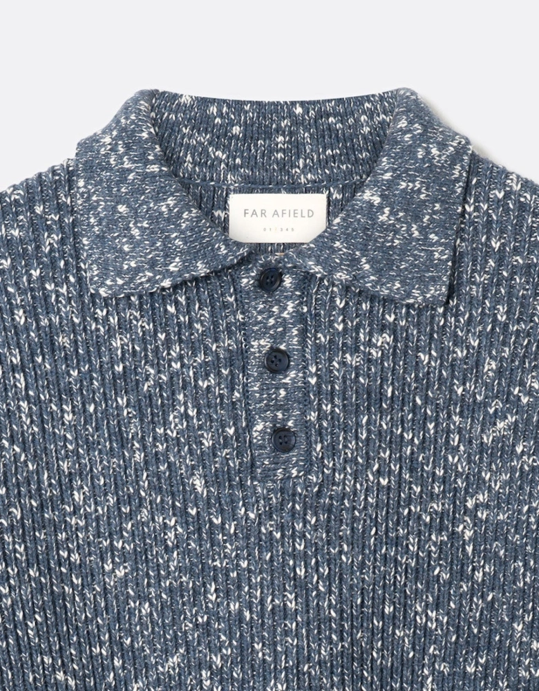 Far Afield Kier Ribbed Polo