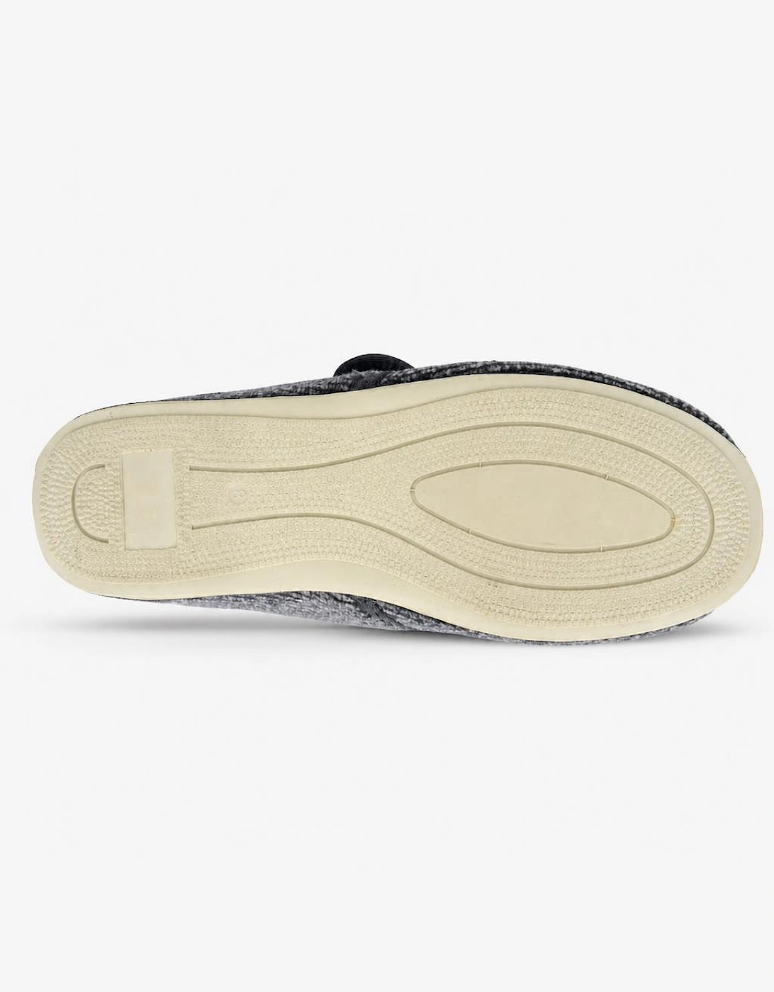 Sleepers JOSEPH Mens Full Slippers Grey Check