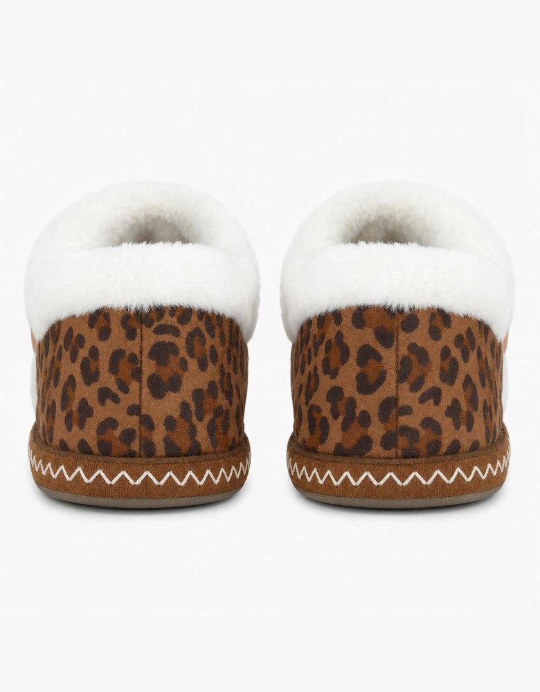 Sleepers RACHEL Womens Full Slippers Dark Tan
