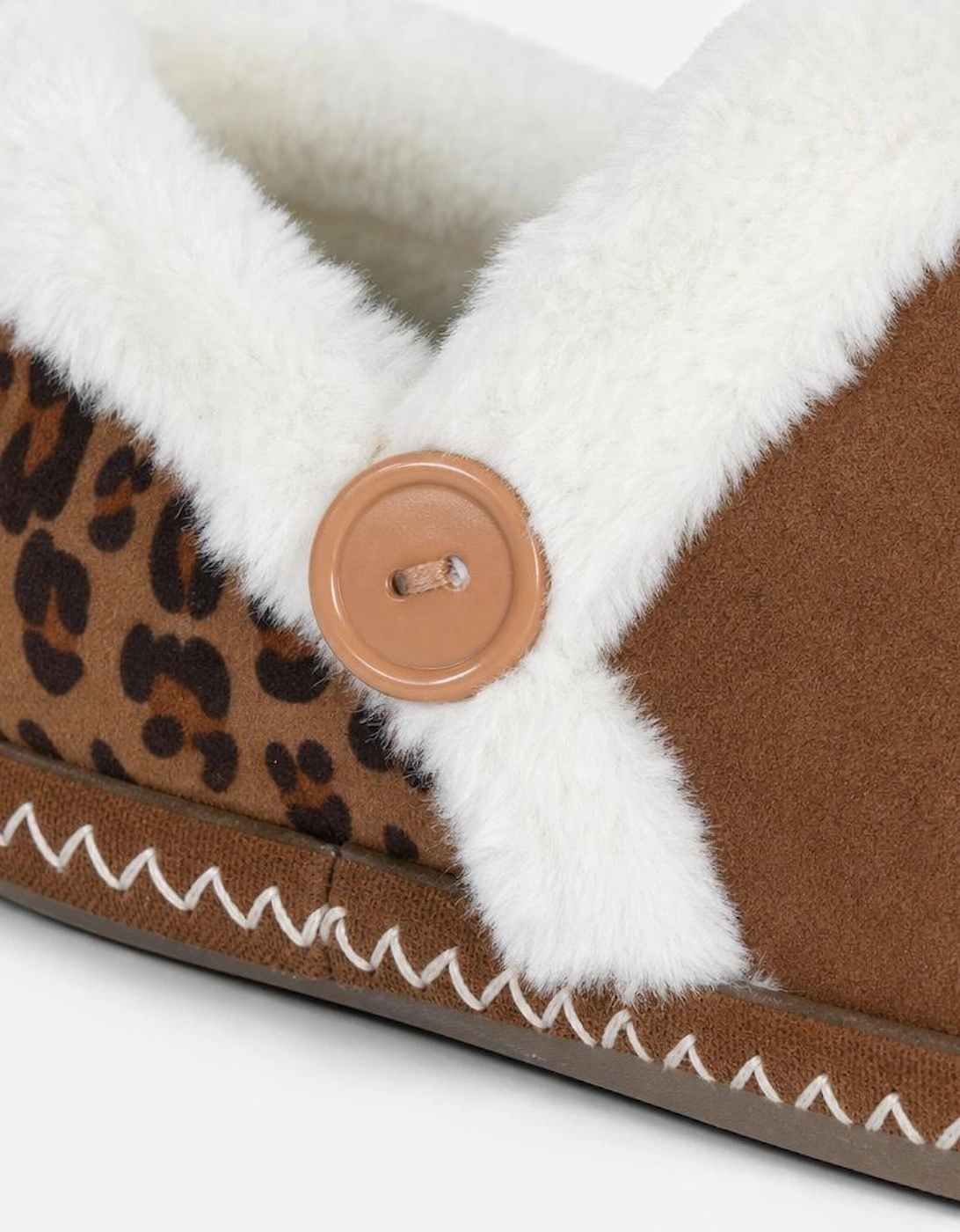 Sleepers RACHEL Womens Full Slippers Dark Tan
