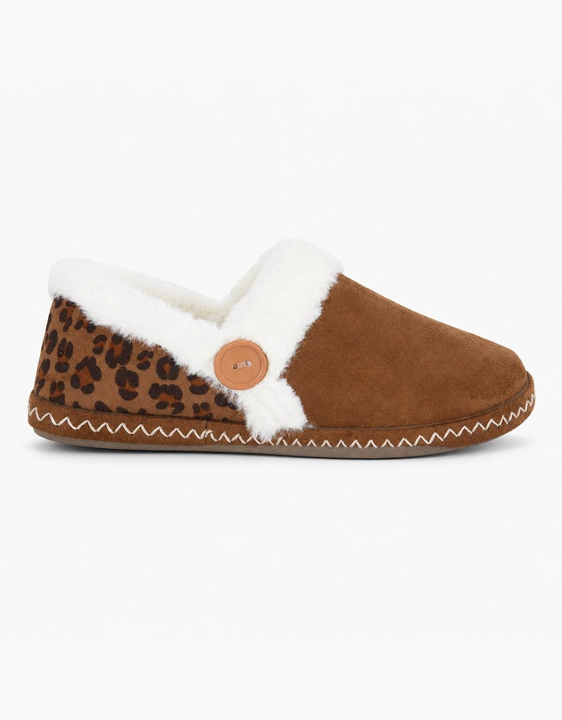Sleepers RACHEL Womens Full Slippers Dark Tan
