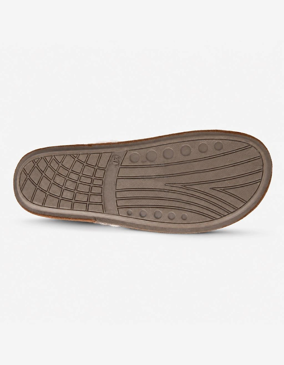 Sleepers RACHEL Womens Full Slippers Dark Tan