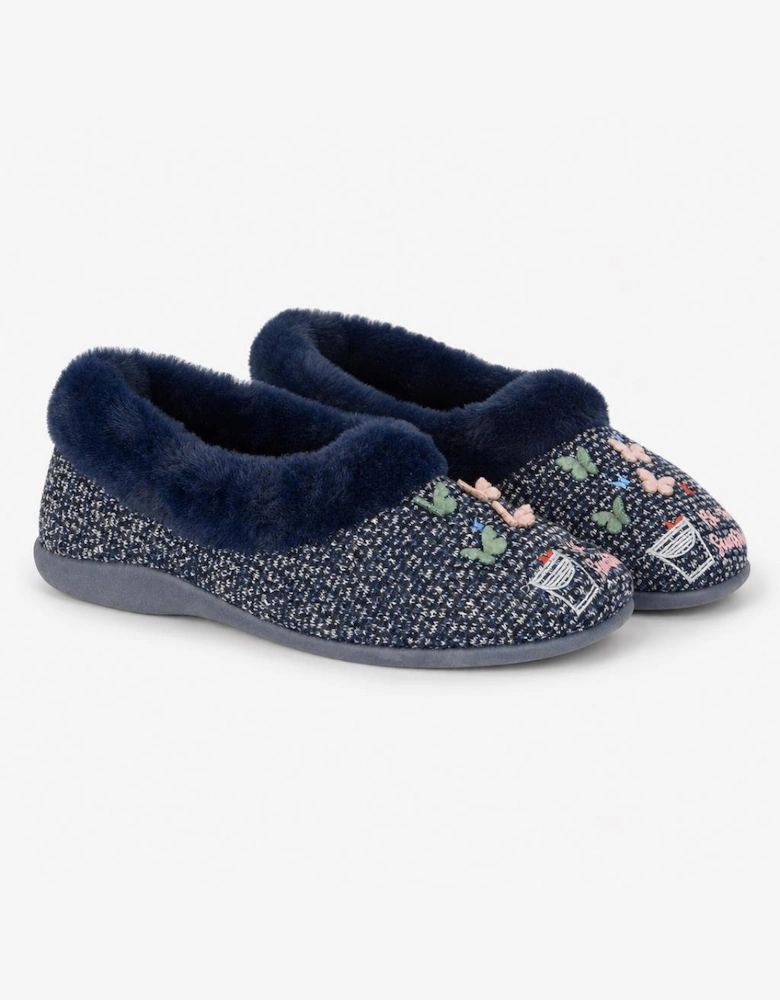 Sleepers TESSA Womens Full Slippers Navy